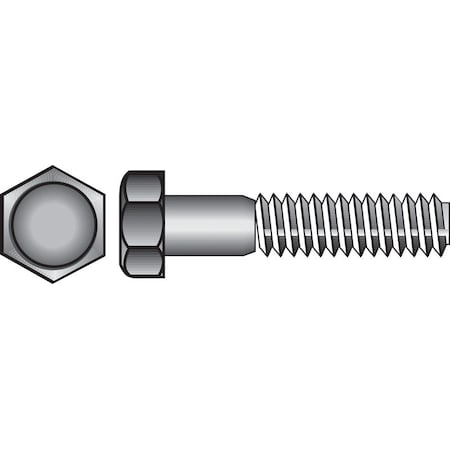 Hillman Grade 2 Hex Bolt, Steel 190492
